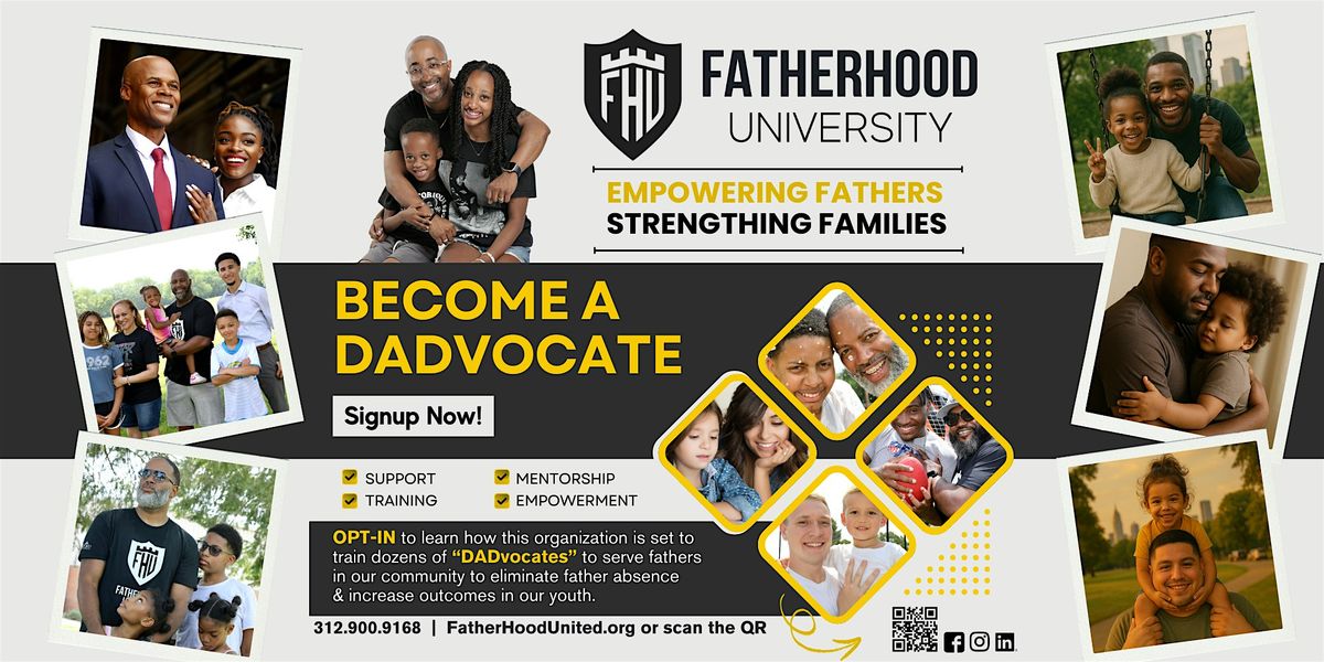 FatherHood University Launch @ Washington Park Community Center