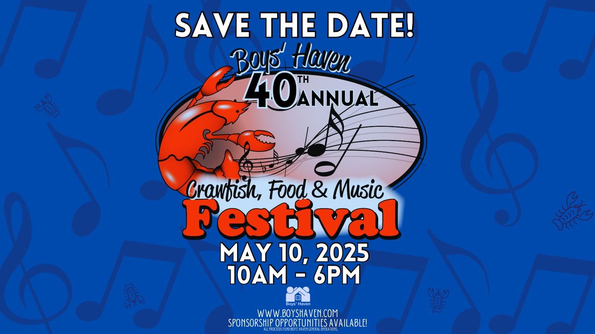 40th Annual Crawfish, Food & Music Festival