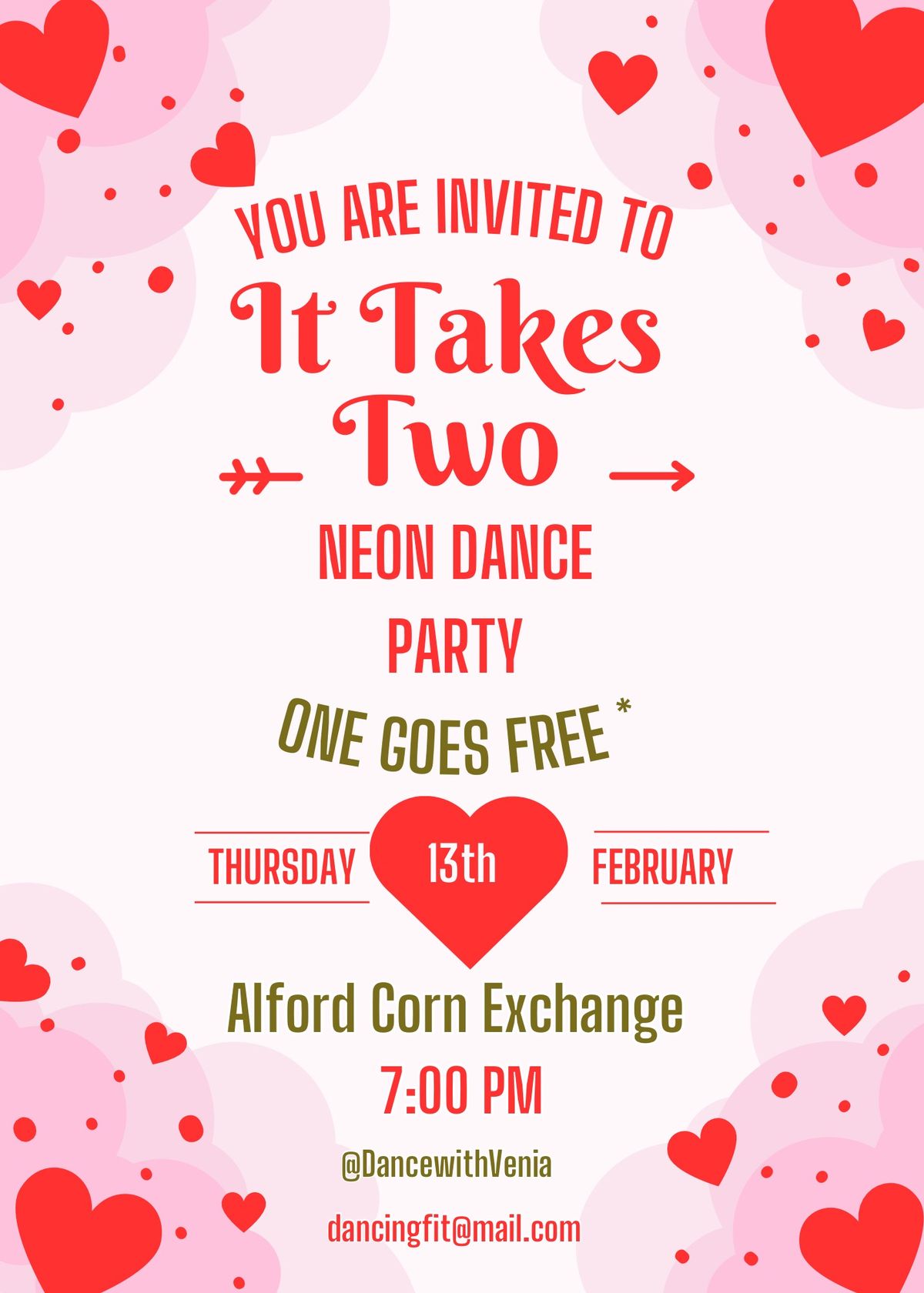 Love and Dance \ud83d\udc9a Neon Dance Fitness party 