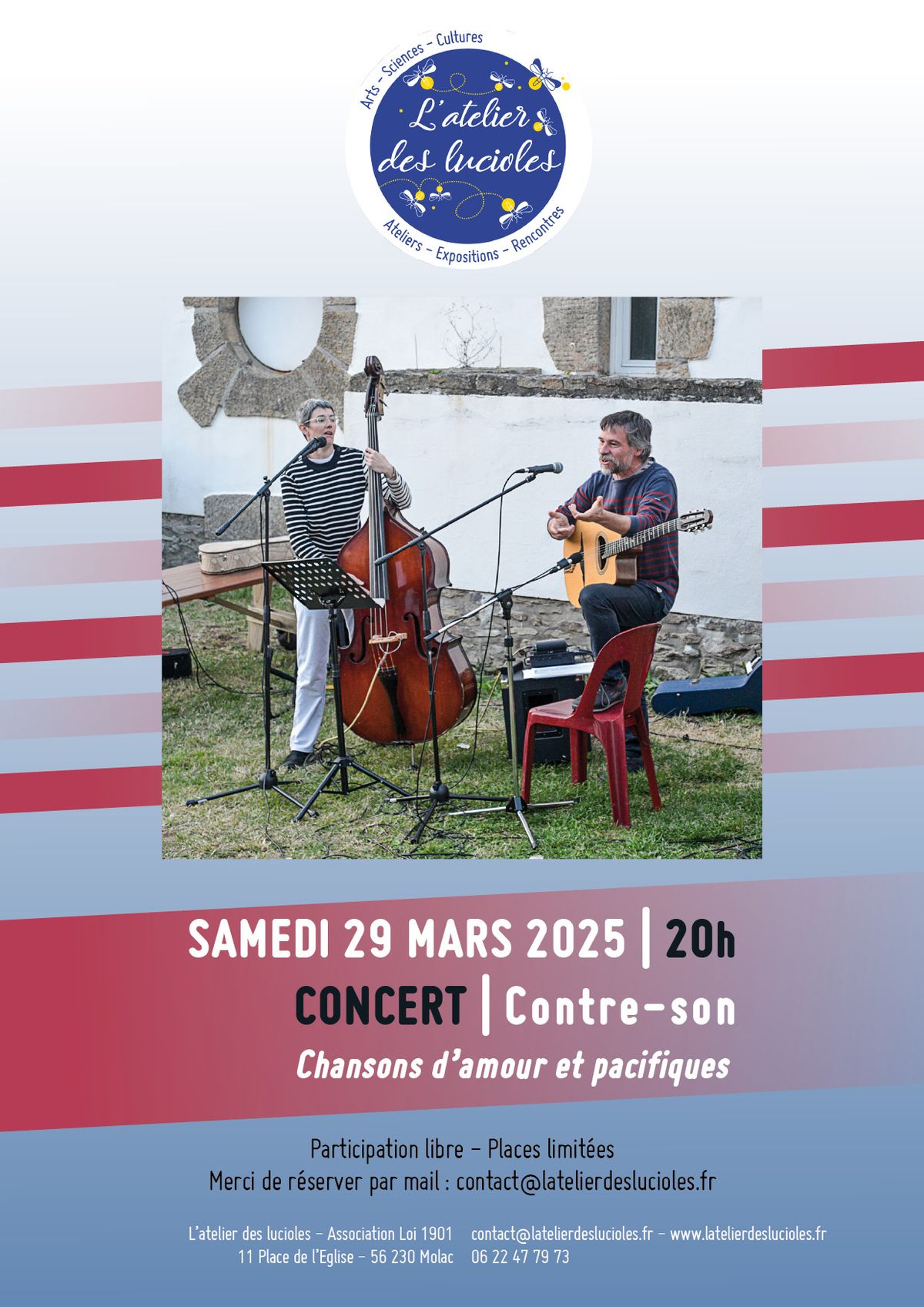 Concert \u2022 Contre-son \u2022 Chansons d\u2019amour et pacifiques