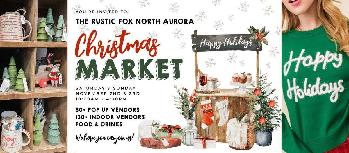 The Rustic Fox Christmas Market - North Aurora