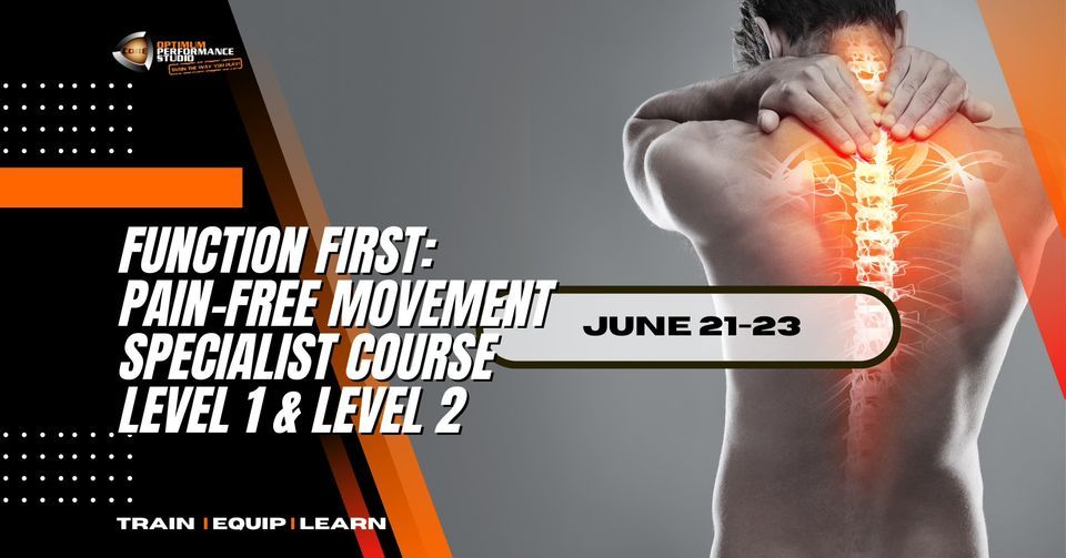 Pain-Free Movement Specialist Course Level 1 & 2