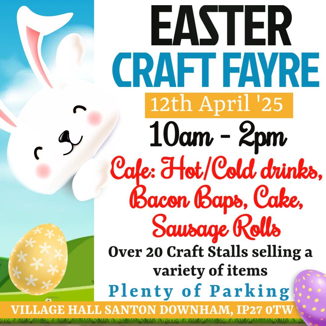 Easter Craft Fayre (All stalls now reserved)