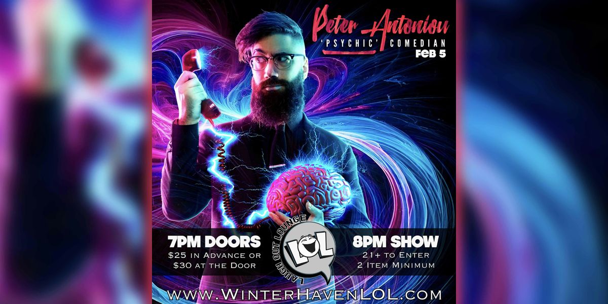 Peter Antoniou: Psychic Comedian!