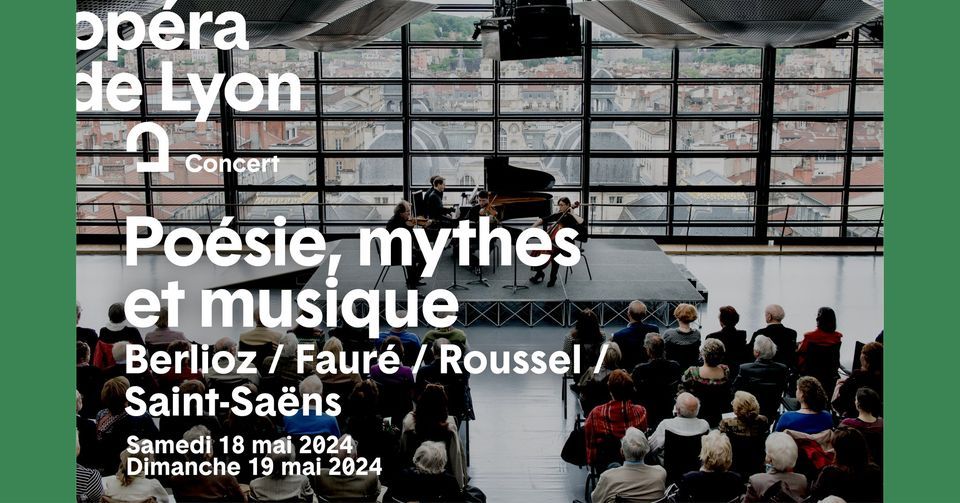 Concert | Po\u00e9sie, mythes et musique