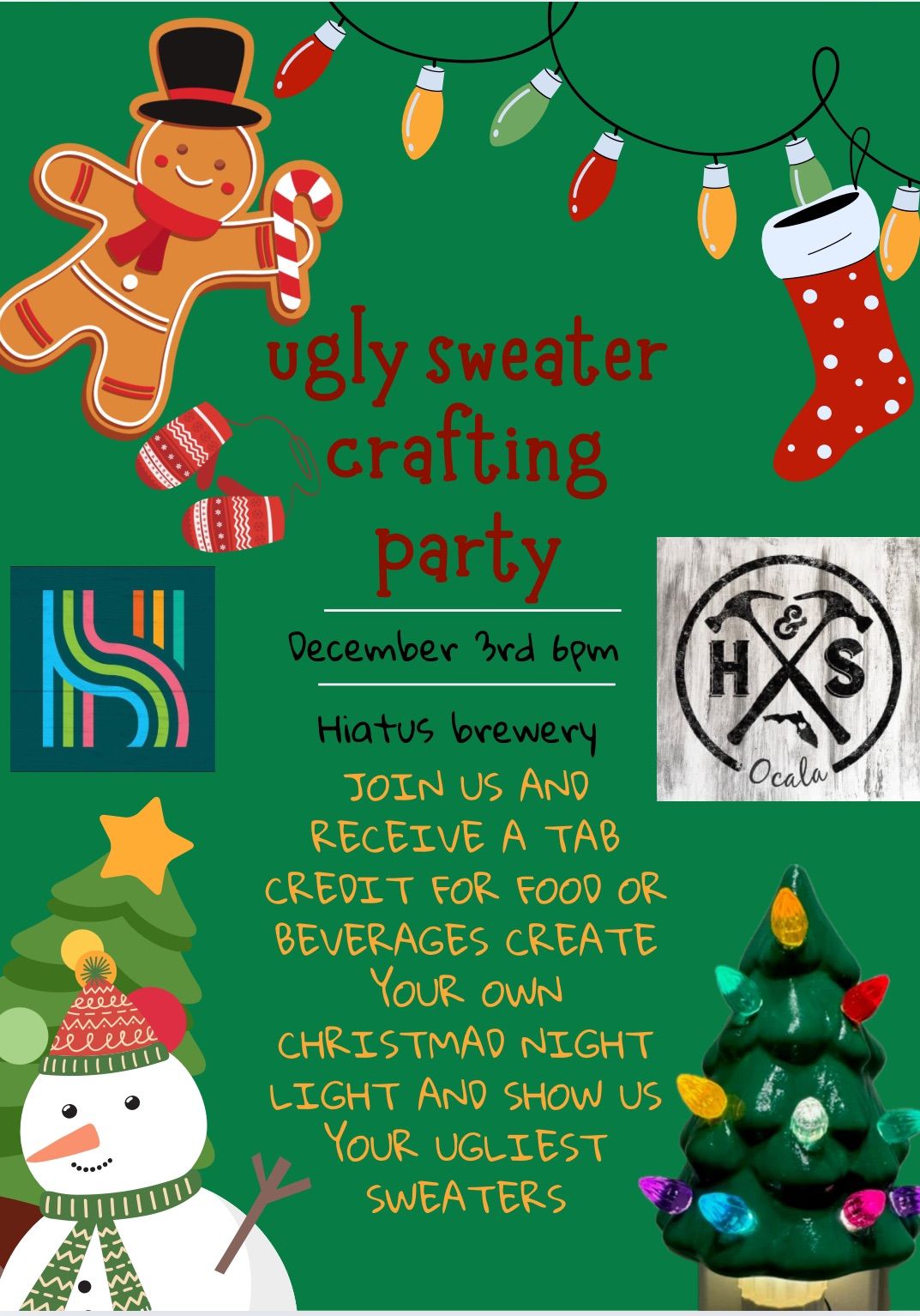 UGLY SWEATER PARTY