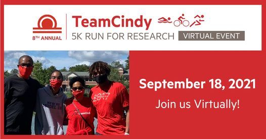 8th Annual TeamCindy 5K Run for Research