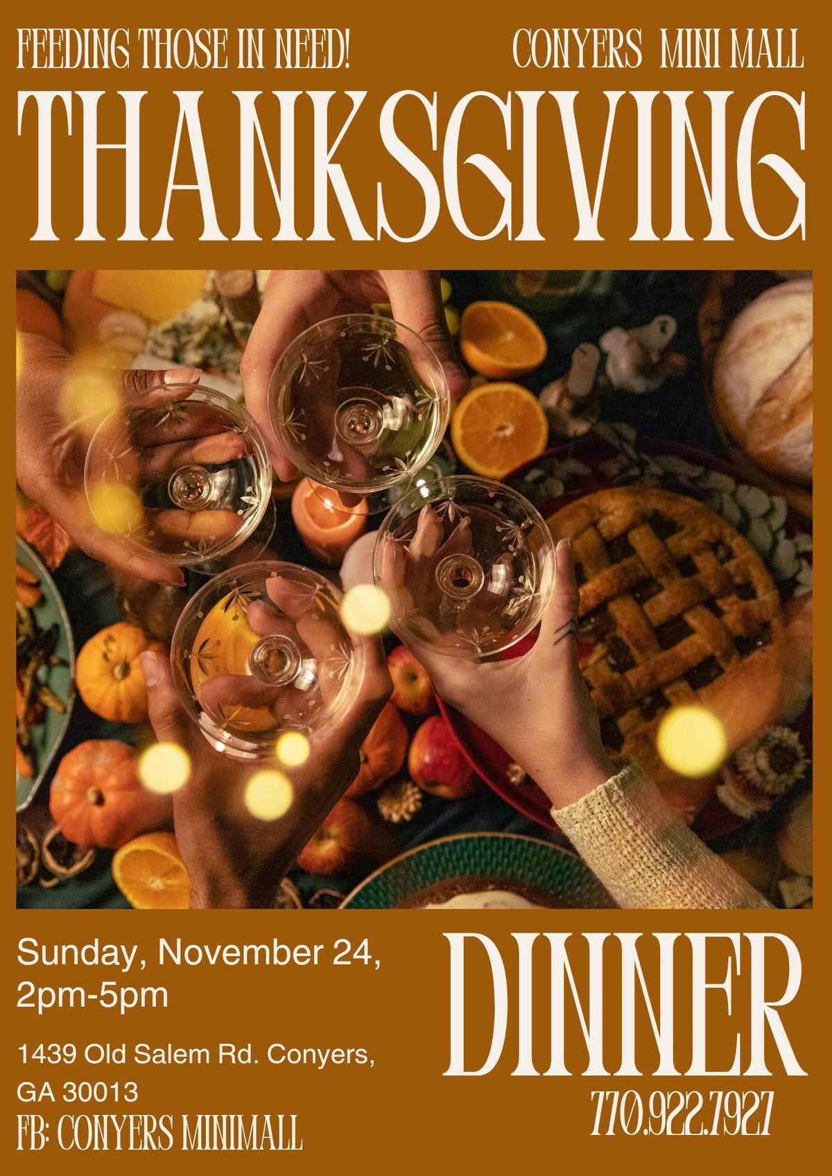 Save the date! Thanksgiving Dinner