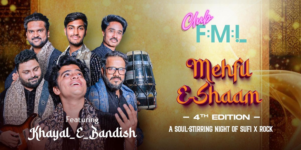Mehfil-e-Shaam 4.0 - Sufi x Rock Fusion Night