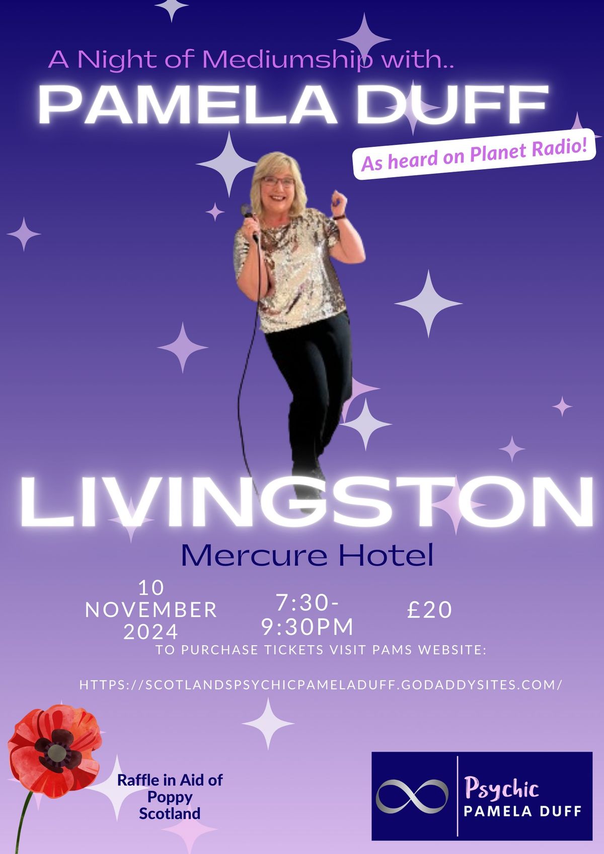 A Night of Mediumship with Pamela Duff - Livingston