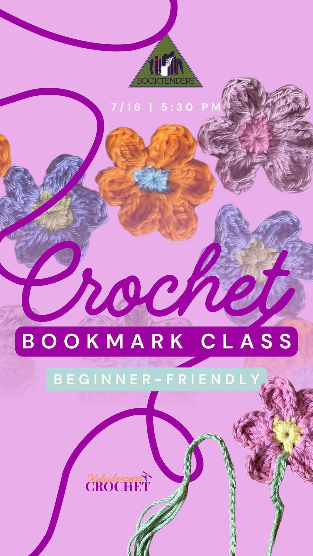 Learn to Crochet a Bookmark!