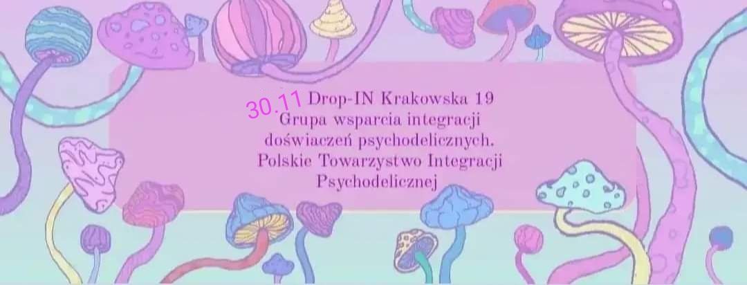 Grupa wsparcia integracji psychodelicznej PTIP x Drop IN x Czyste Bity | Krak\u00f3w 