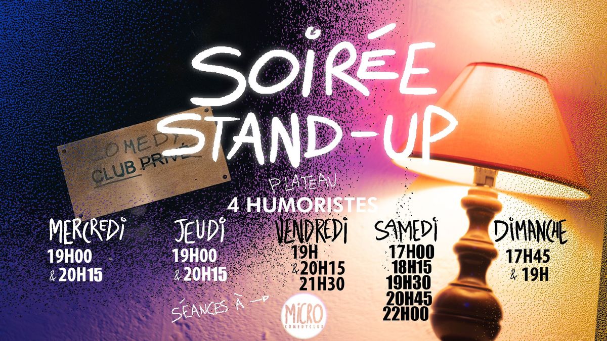 Stand Up au Micro Comedy Club