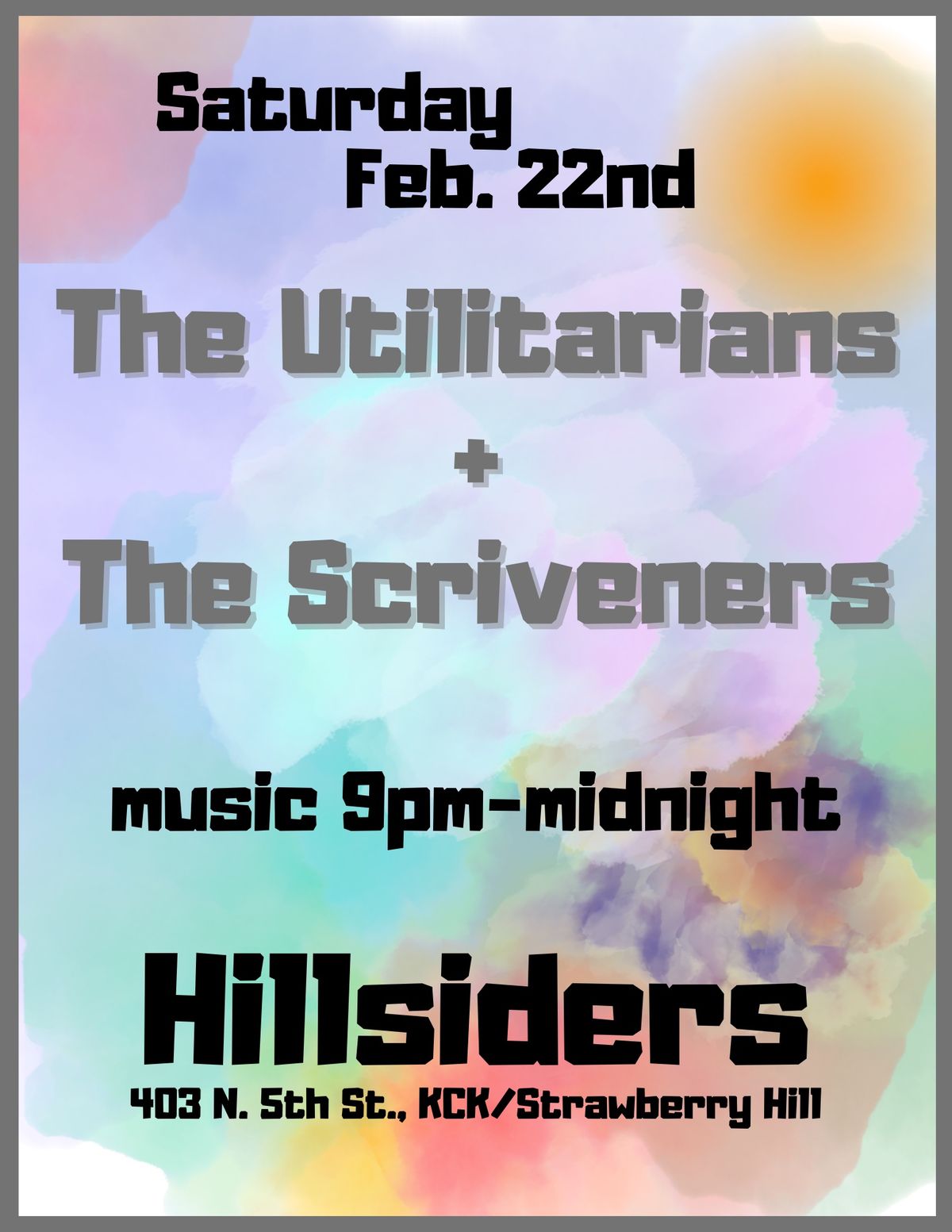 The Utilitarians \/\/ The Scriveners