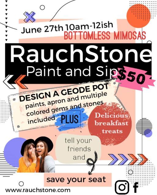 RauchStone Paint and Sip