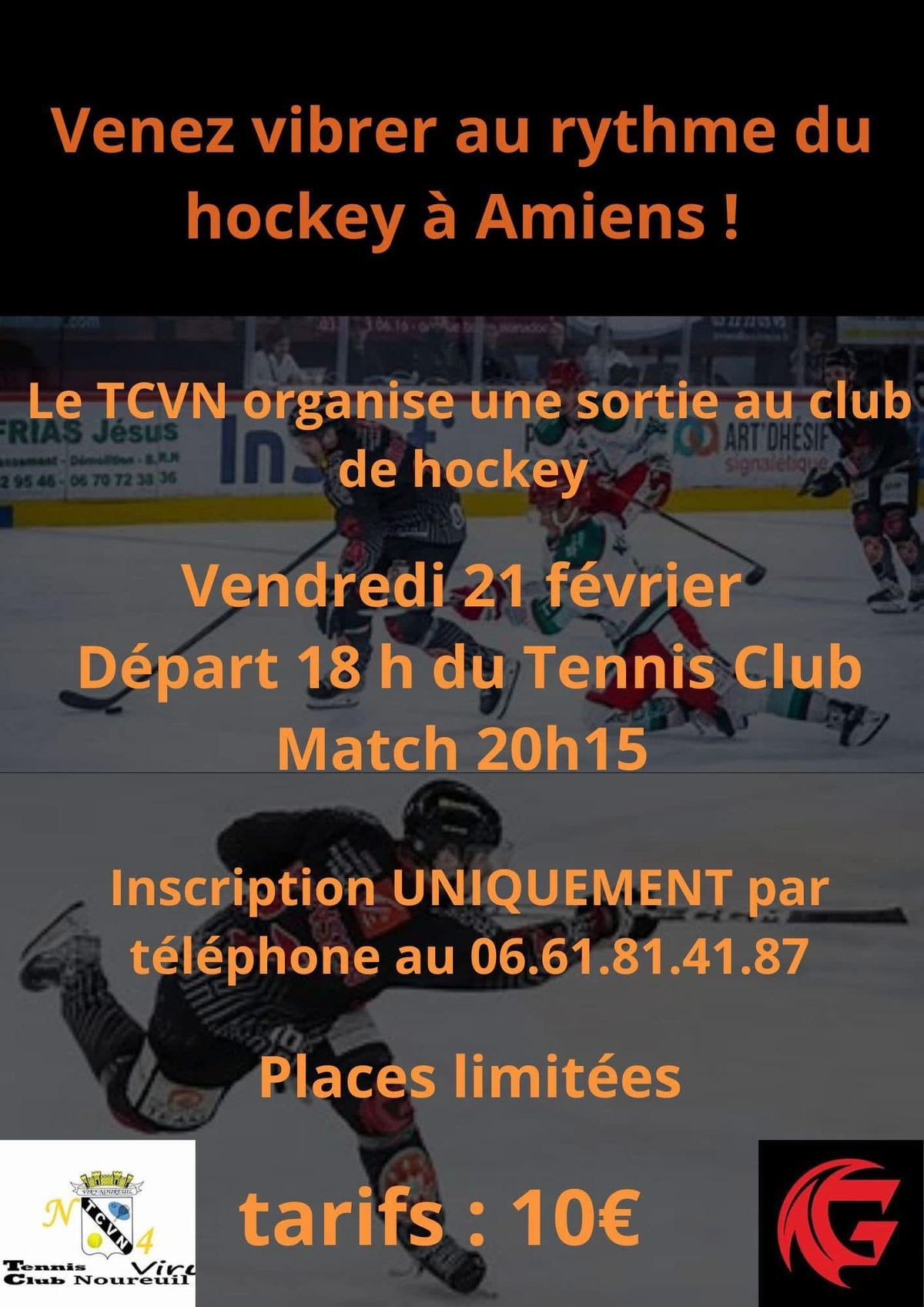 Sortie Hockey \u00e0 Amiens