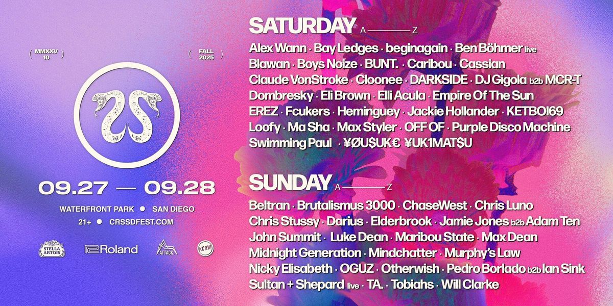 FNGRS CRSSD - Thursday