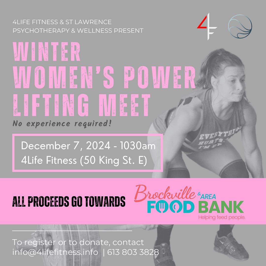 Women\u2019s Power Lifting Event