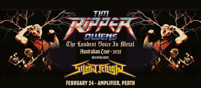 TIM RIPPER OWENS - Perth - Amplifier - Mon 24th Feb