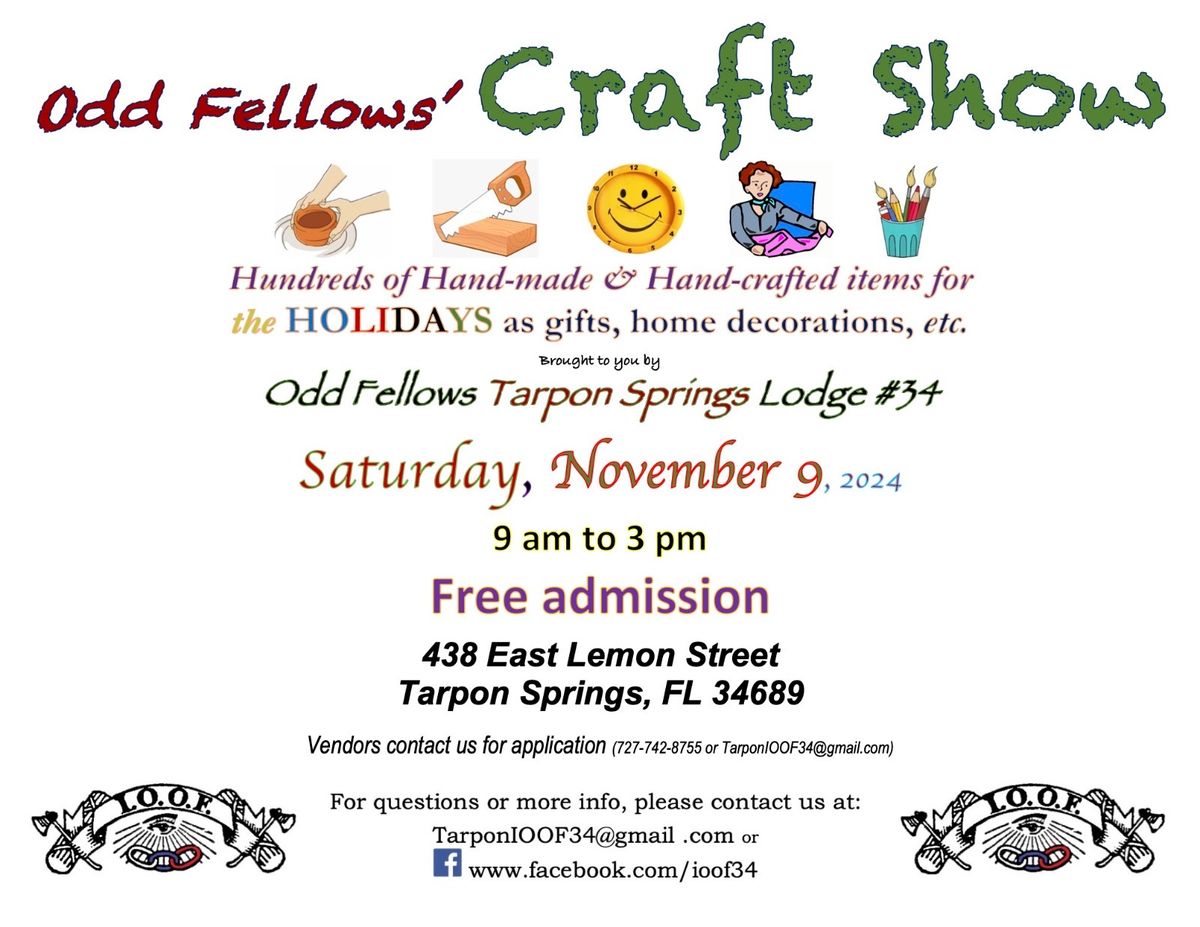 Odd Fellows Craft Show