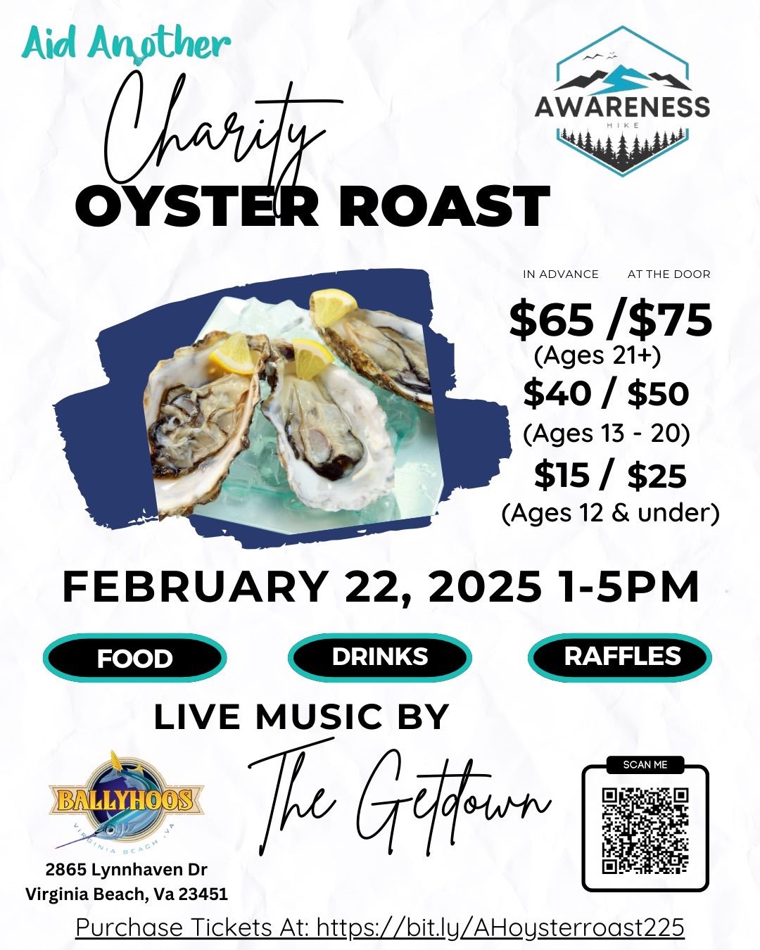 Awareness Hike Oyster Roast