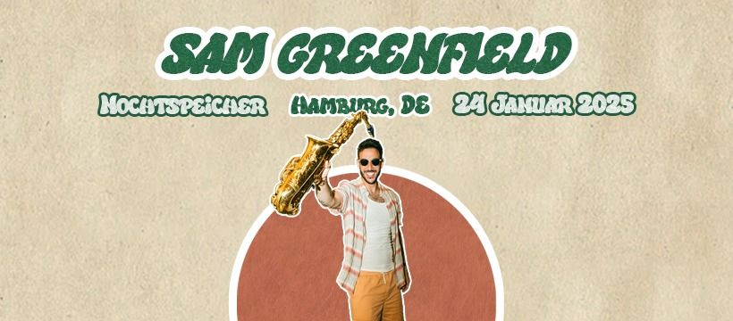 Sam Greenfield | Live 2025 | Hamburg