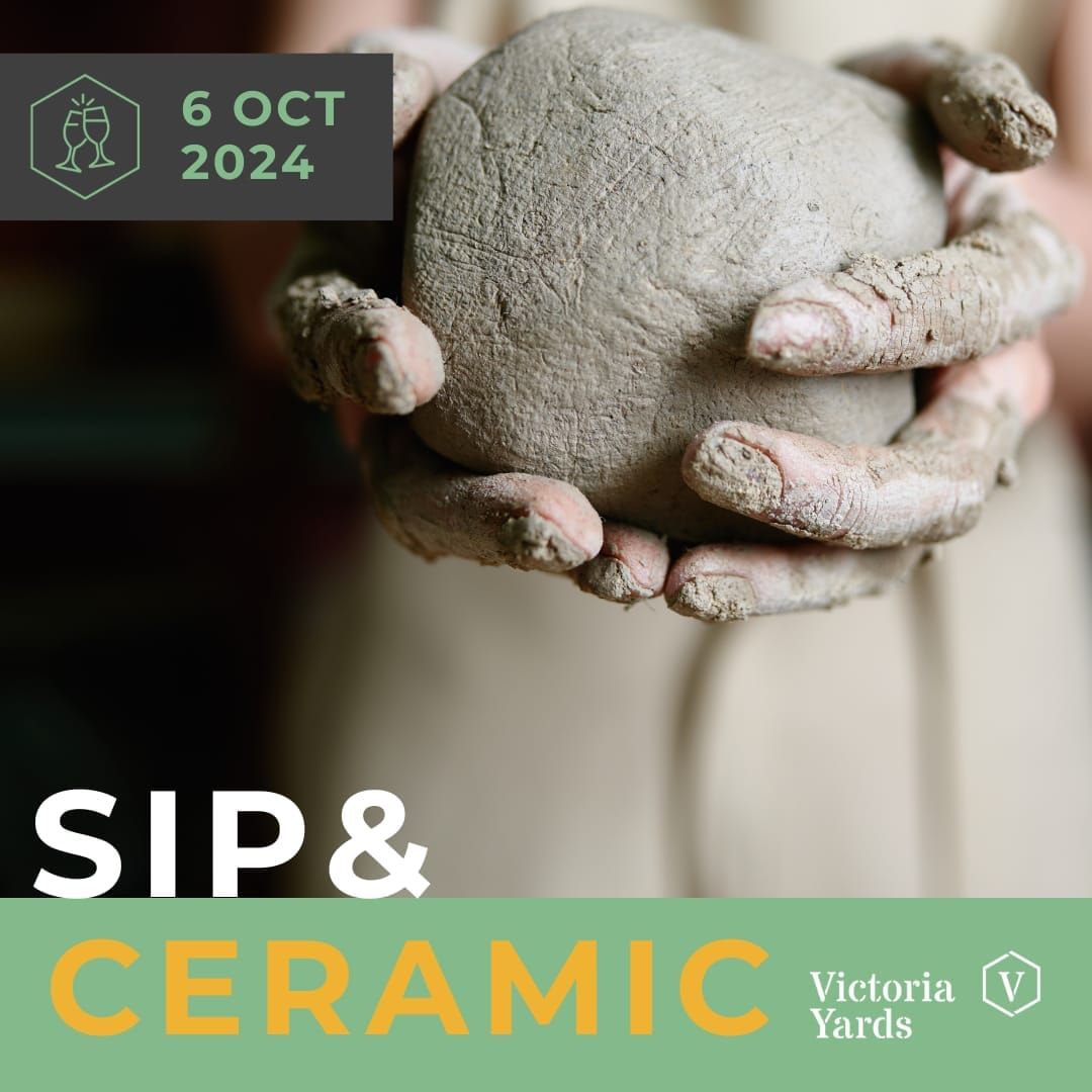 Sip & Ceramic @ Victoria Yards 