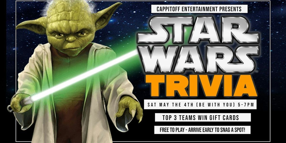 Star Wars Movie Themed Trivia at Armored Cow Brewing