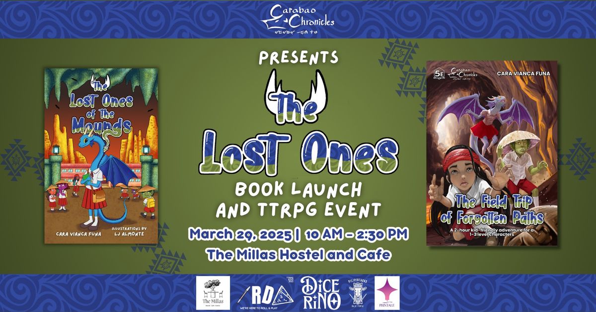 The Lost Ones Book Launch and TTRPG Event