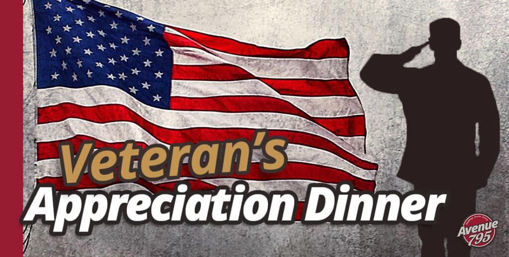 Veteran's Appreciation Dinner (PUBLIC)