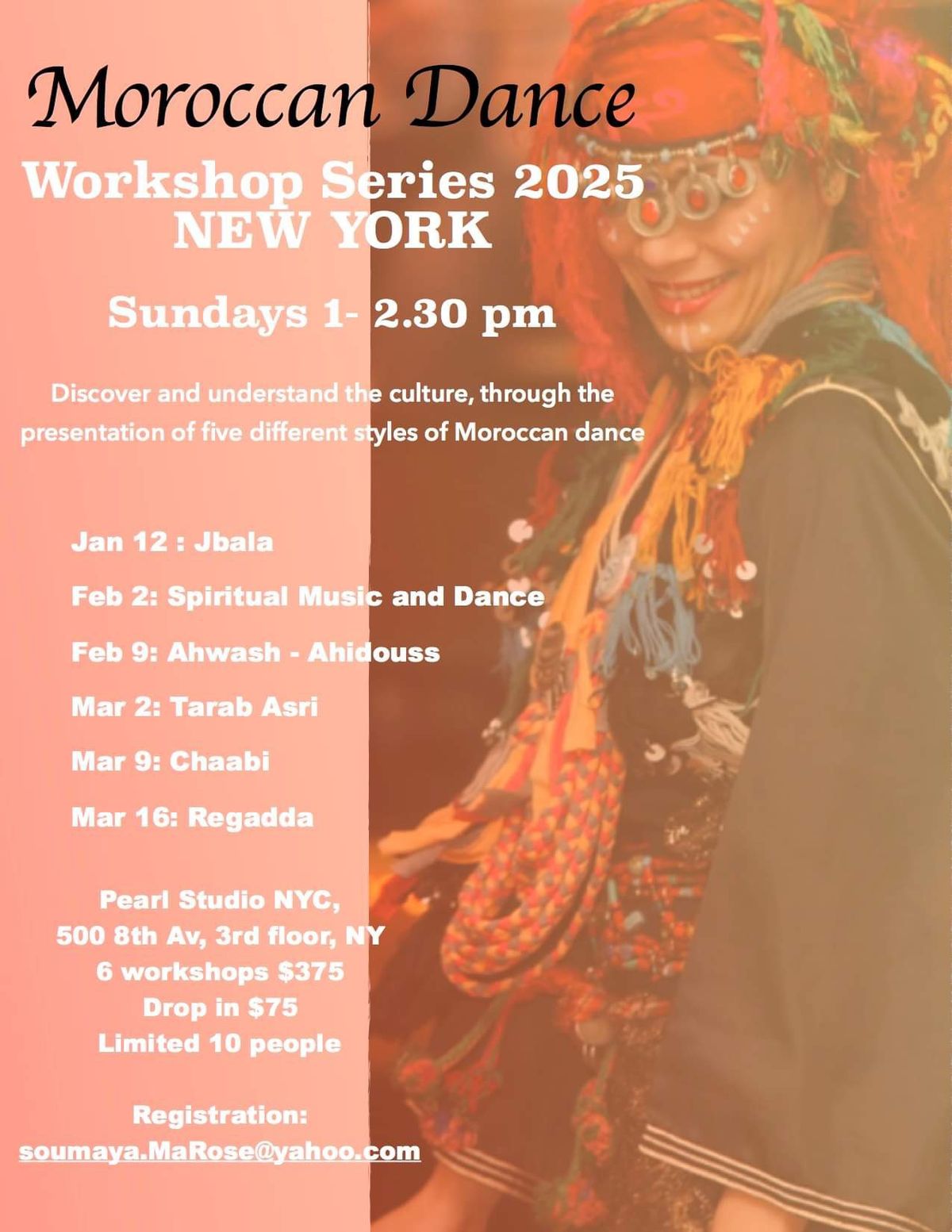 Moroccan Dances workshops New York