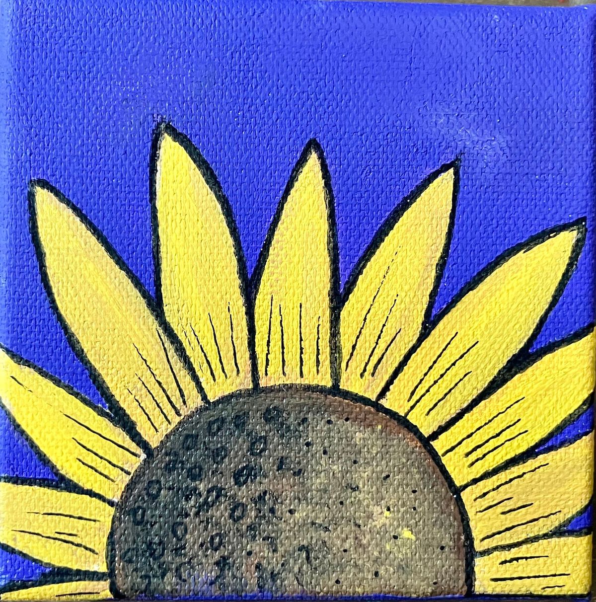 Morning Mini Masterpiece - Sunflower