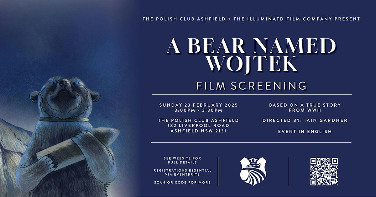 Film Screening | A Bear Named Wojtek