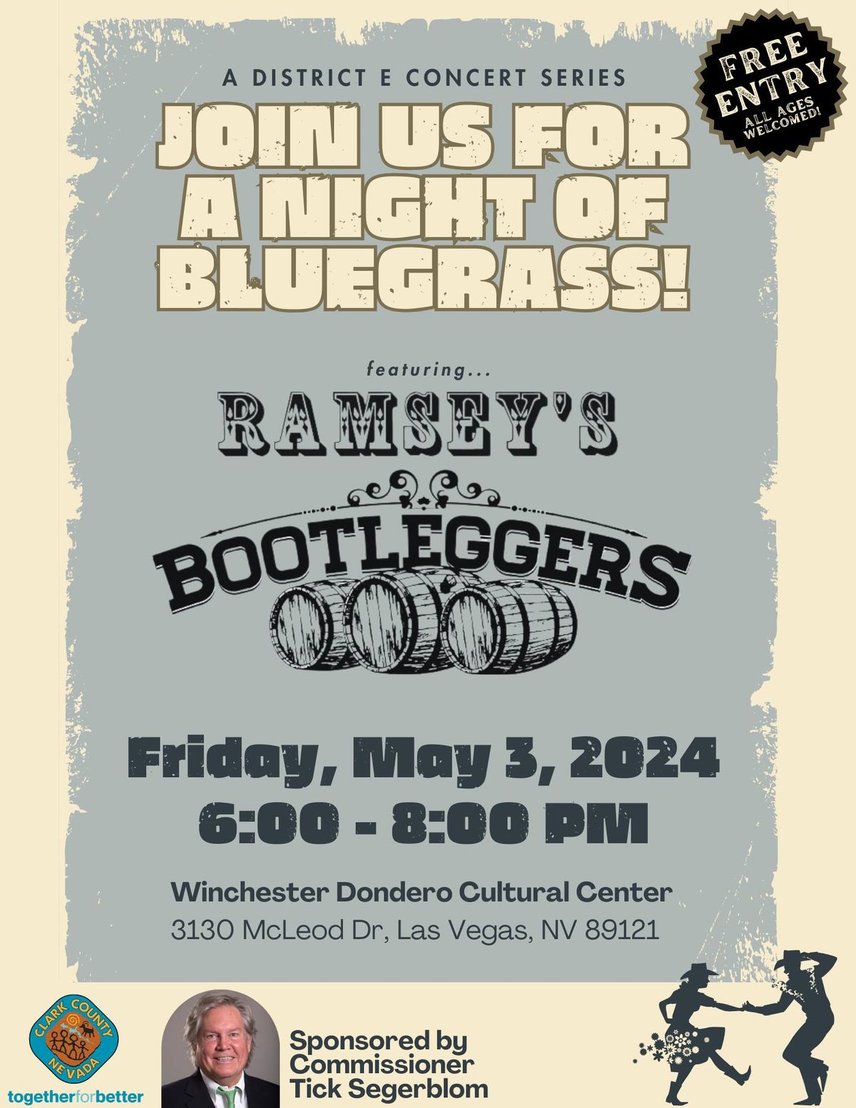 Ramsey's Bootleggers: Free Bluegrass Concert