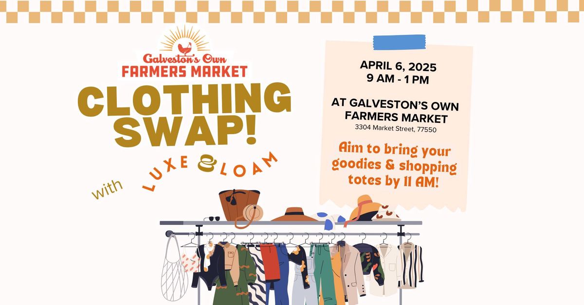 Clothing Swap at the Market!