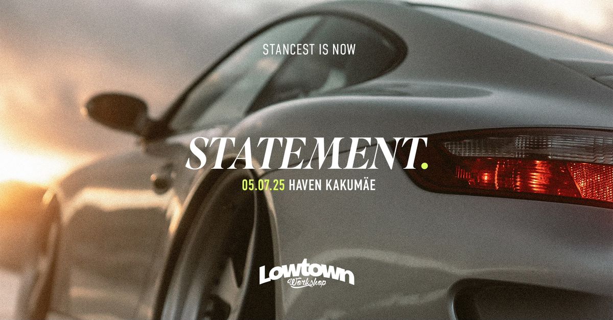 STATEMENT. - Modern Car Event by LTWS