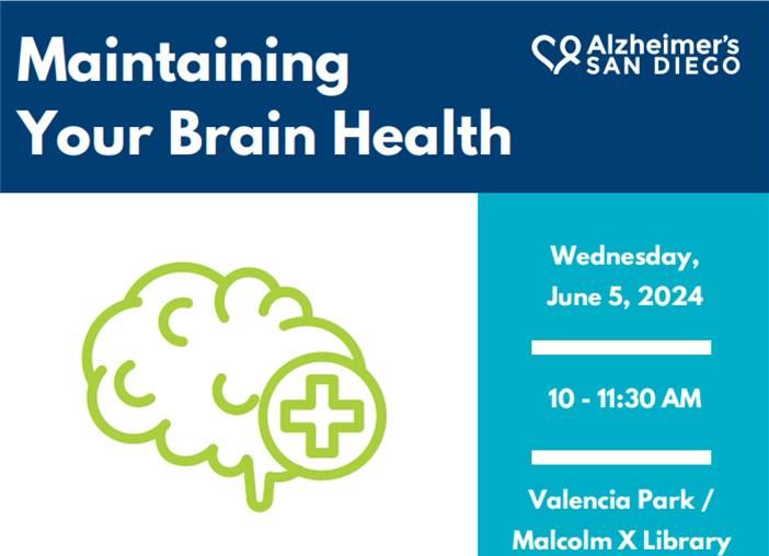Maintaining Your Brain Health - Alzheimer's San Diego