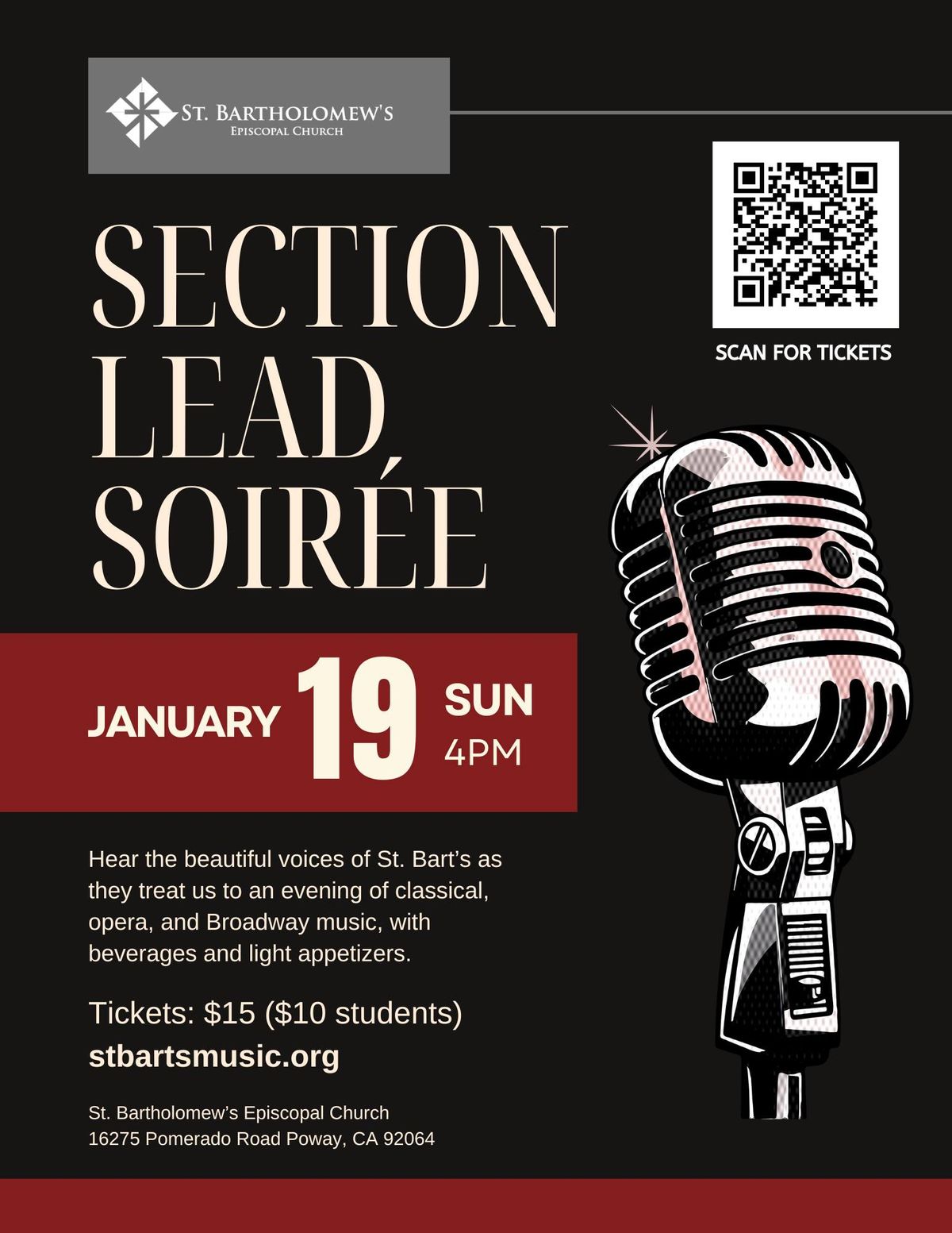 Section Lead Soir\u00e9e