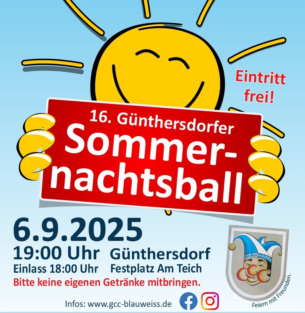 16. G\u00fcnthersdorfer Sommernachtsball