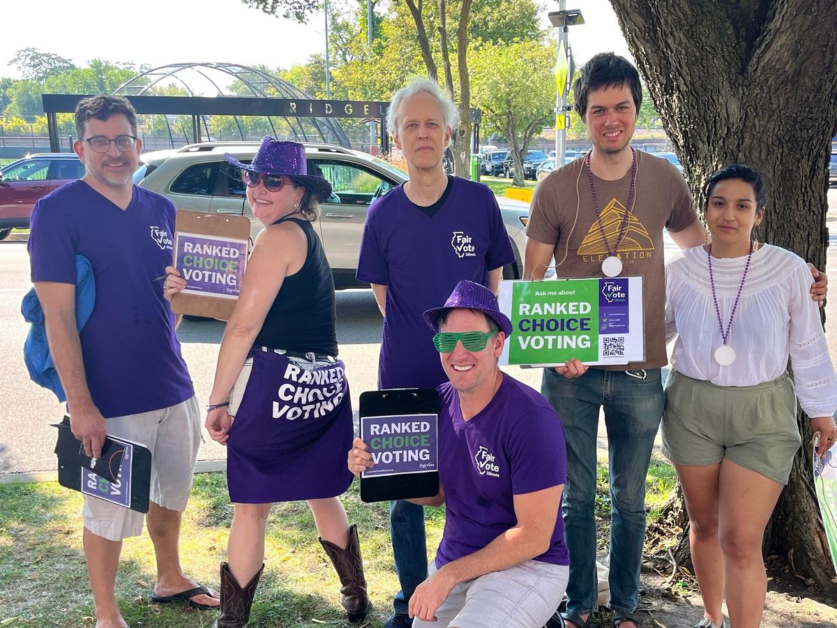 Glenwood Sunday Market Canvass for Ranked Choice Voting