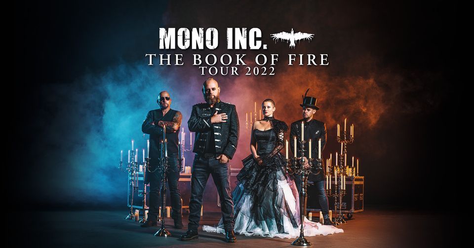 MONO INC. The Book Of Fire Tour 2022 Hamburg