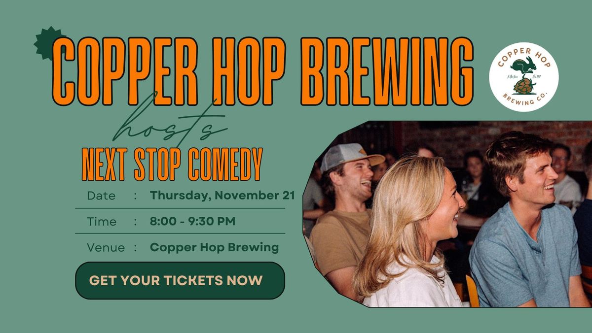 Comedy Night at Copper Hop Brewing Co. 