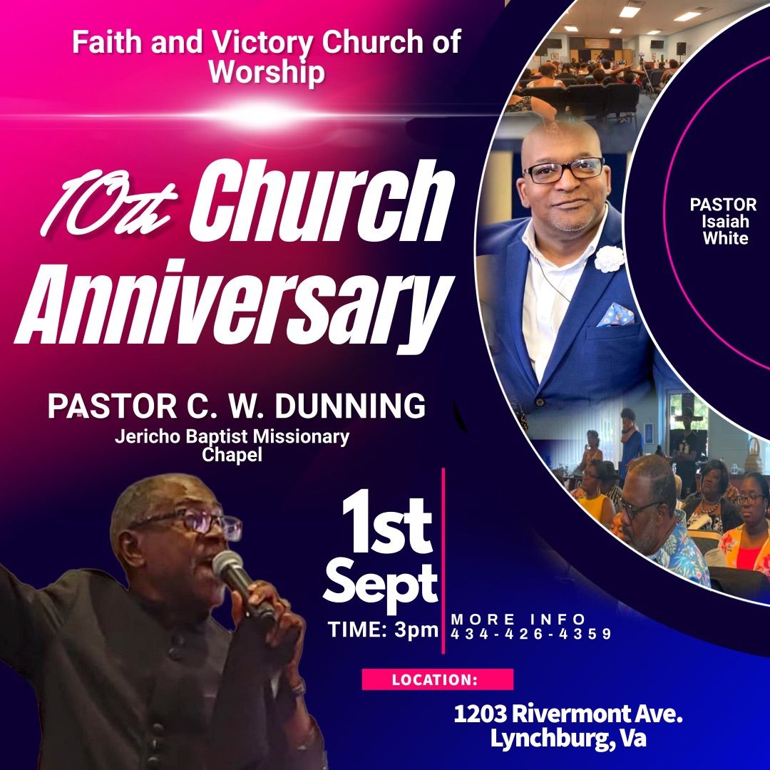 10th Church Anniversary 