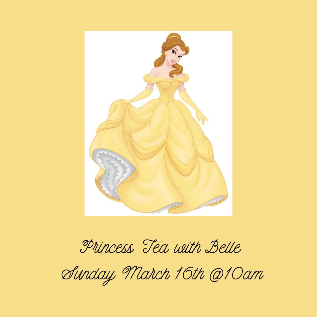 Princess Tea with Belle- SOLD OUT