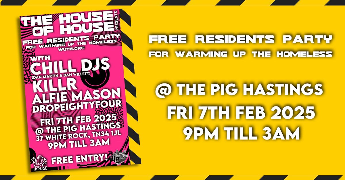 THOH Presents: FREE PARTY for Warming Up The Homeless