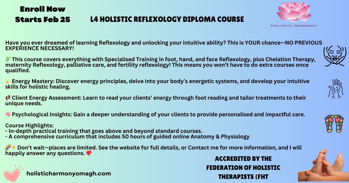 Holistic Reflexology L4 Diploma 