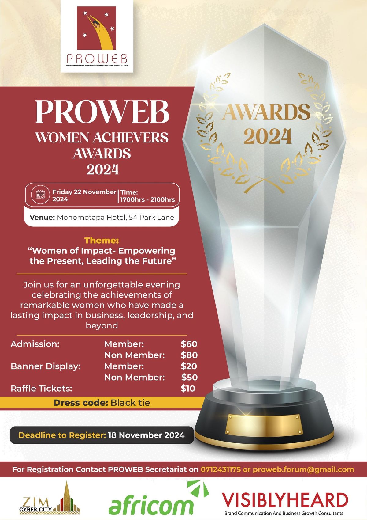 PROWEB Women Achievers Awards 2024