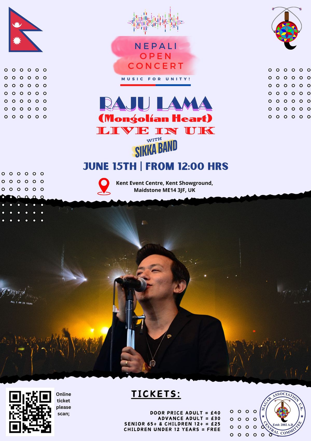 Nepali Open Concert 2024 organised by the Magar Association UK