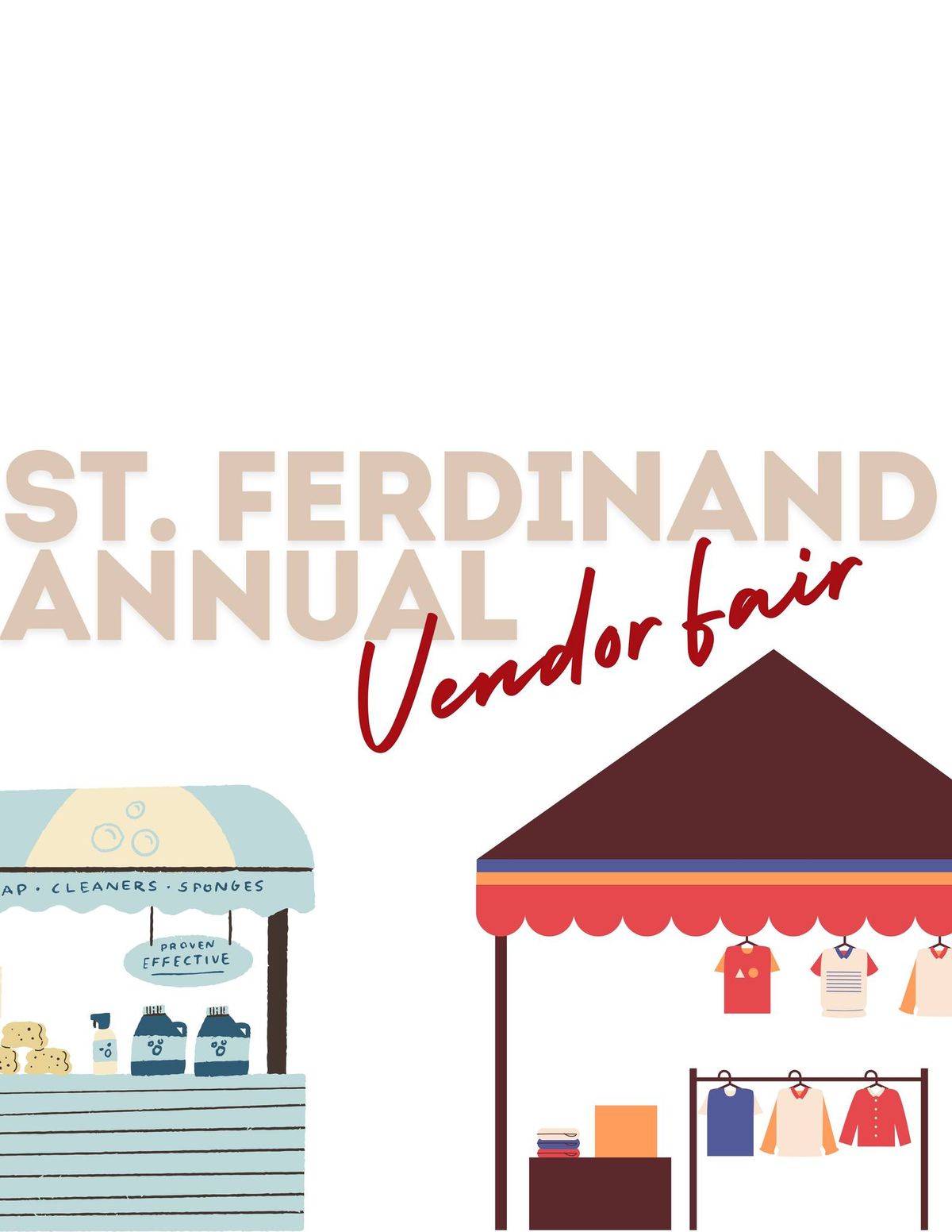 St. Ferdinand Ladies Club Annual Vendor Fair