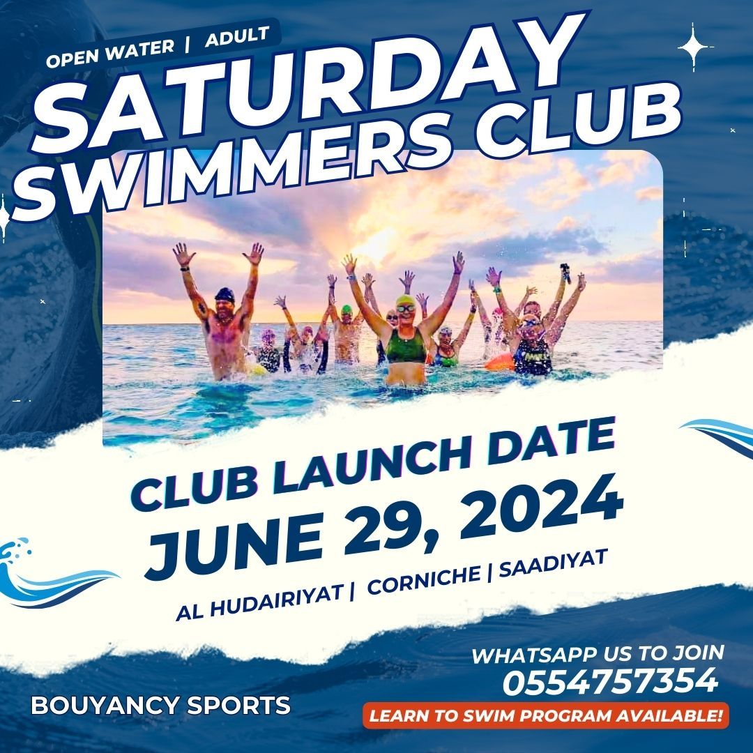 Grand Launch of Adult Swimmers Club